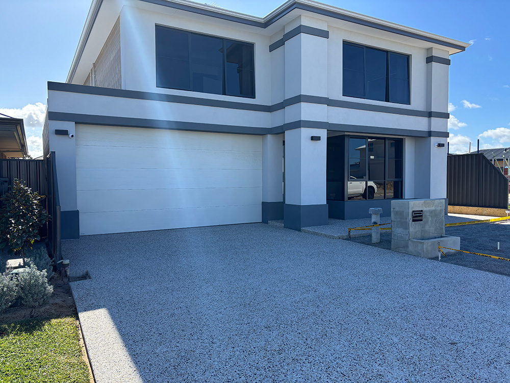 complete white garage door service and repair