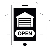 garage door control mobile app icon